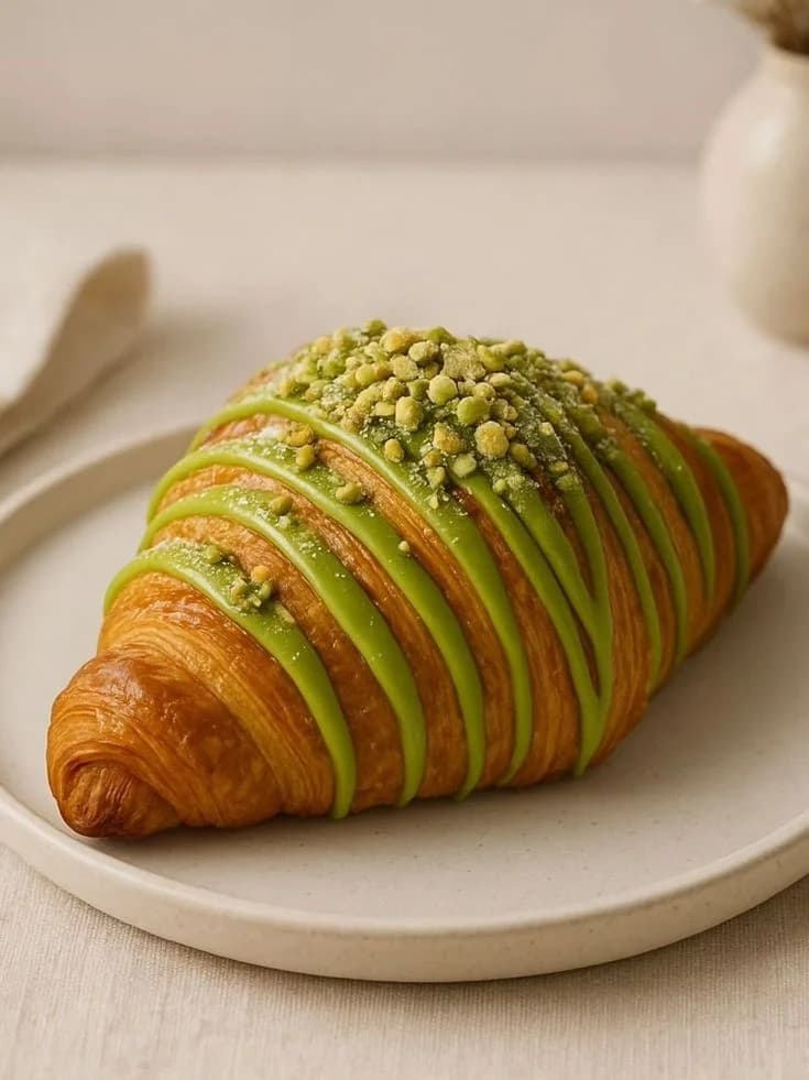 Croissant de pistacho